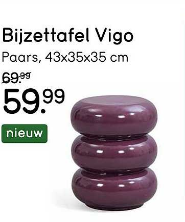 Bijzettafel Vigo