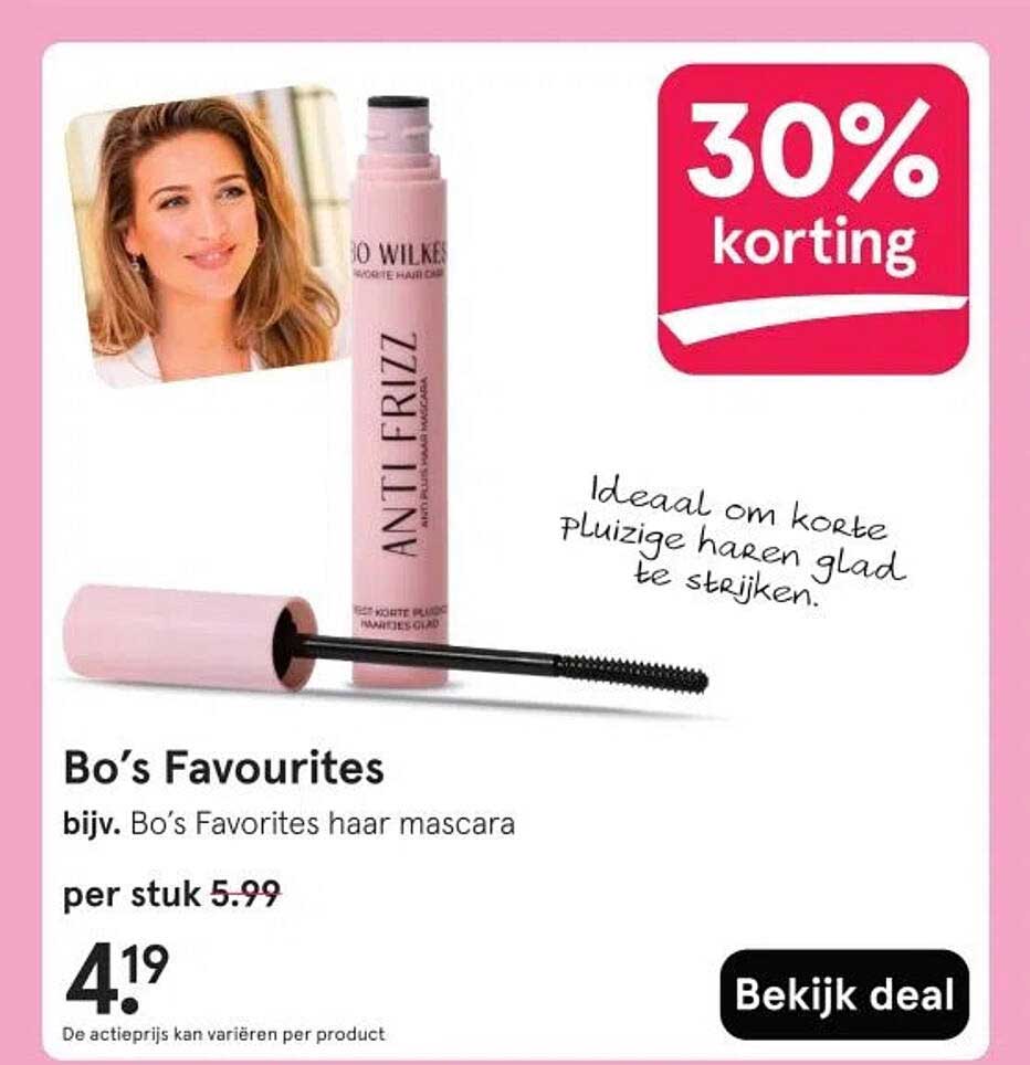 Bo’s Favourites haar mascara