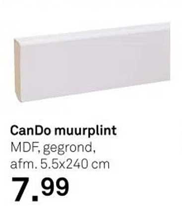 CanDo muurplint