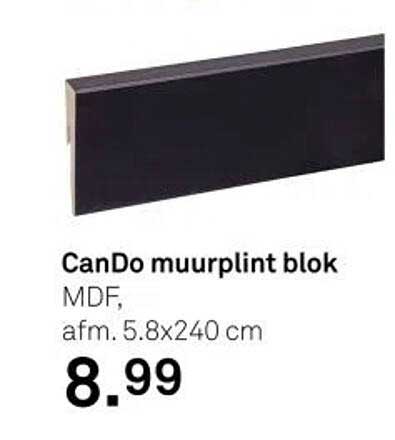 CanDo muurplint blok
