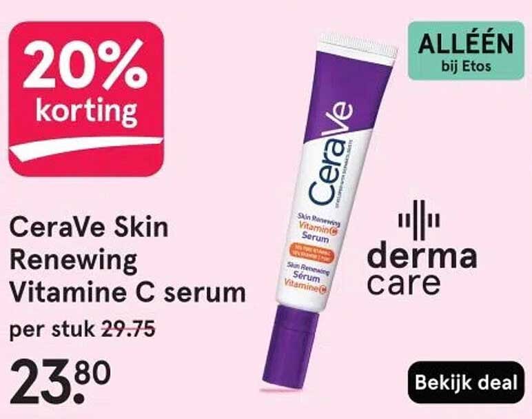 CeraVe Skin Renewing Vitamine C serum