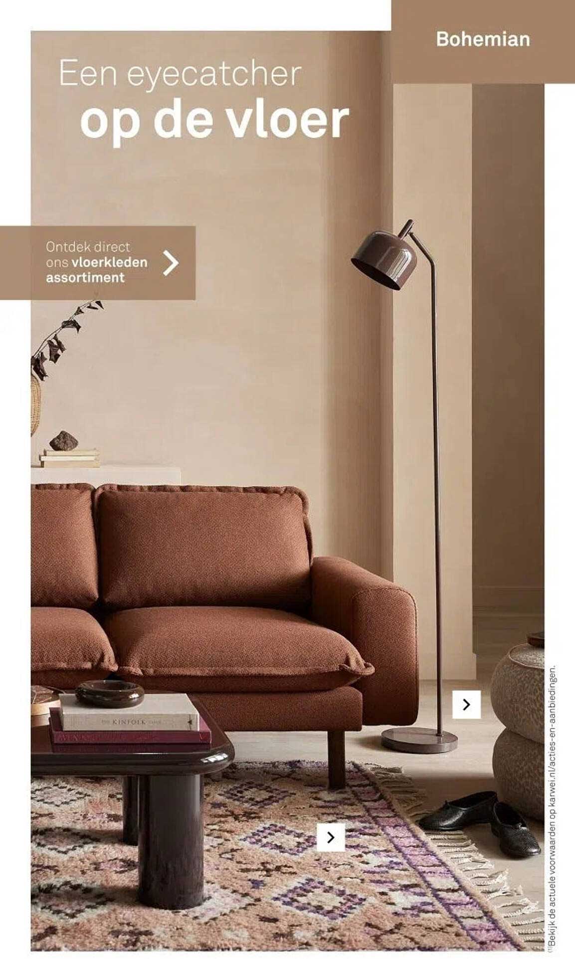Een eyecatcher op de vloer