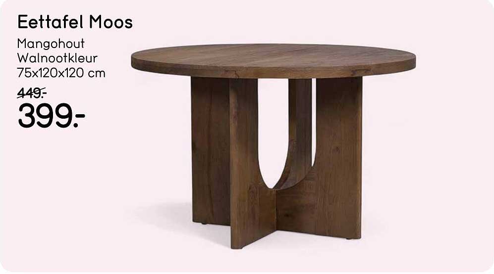 Eettafel Moos