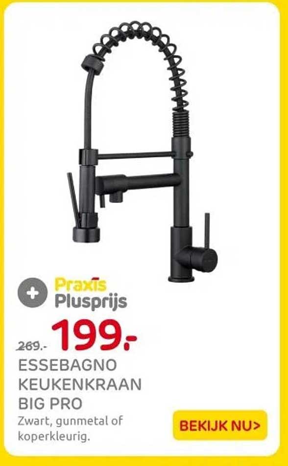 ESSEBAGNO KEUKENKRAAN BIG PRO