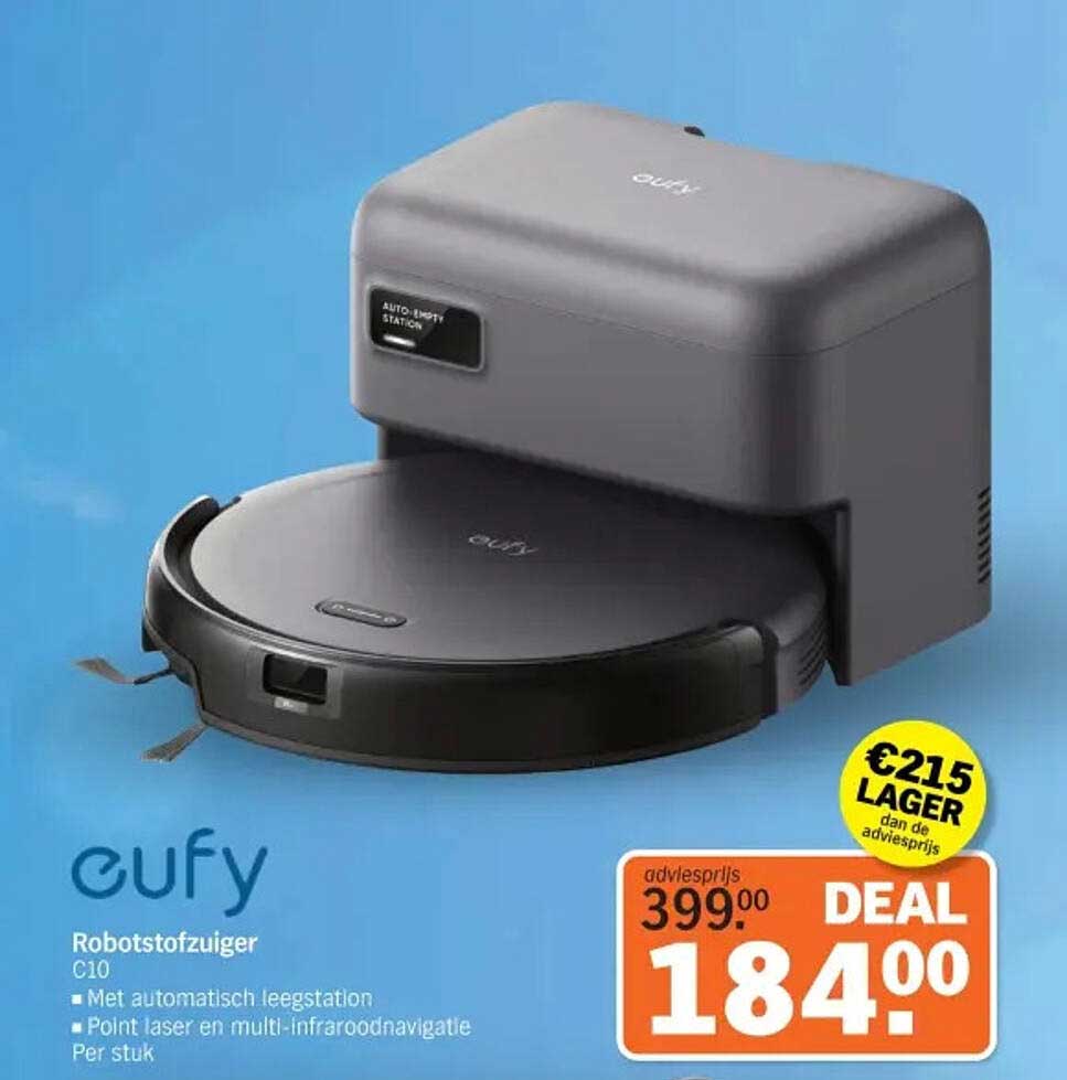 Eufy Robotstofzuiger C10