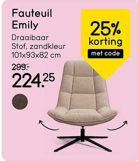 Fauteuil Emily