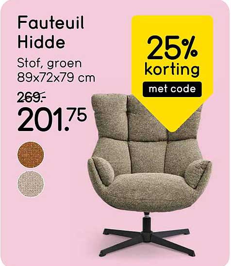Fauteuil Hidde