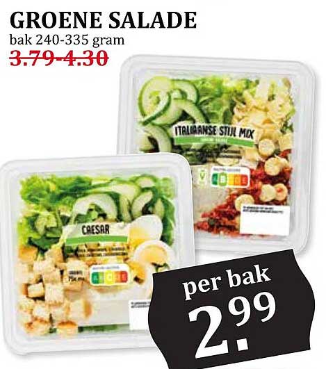GROENE SALADE