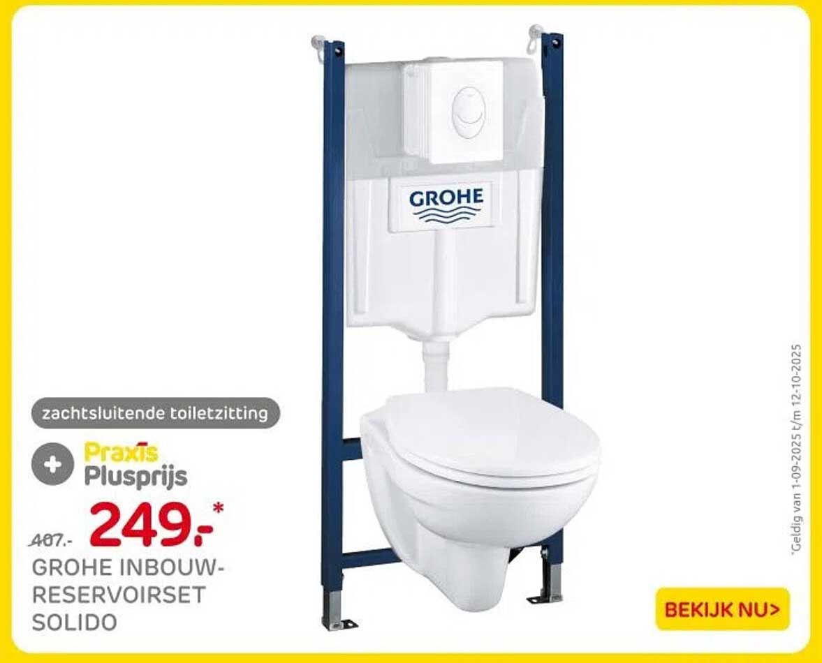 GROHE INBOUW-RESERVOOIRSET SOLIDO