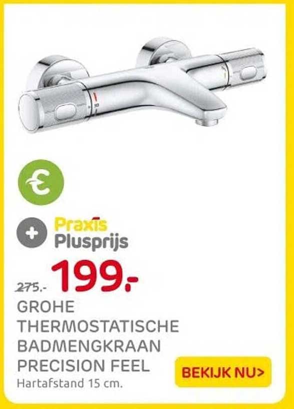 GROHE THERMOSTATISCHE BADMENGKRAAN PRECISION FEEL