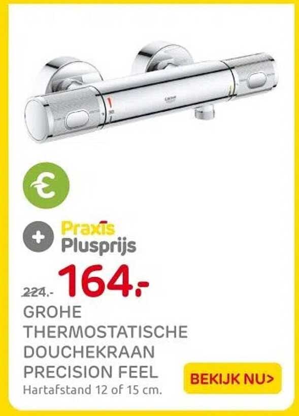GROHE THERMOSTATISCHE DOUCHEKRAAN PRECISION FEEL