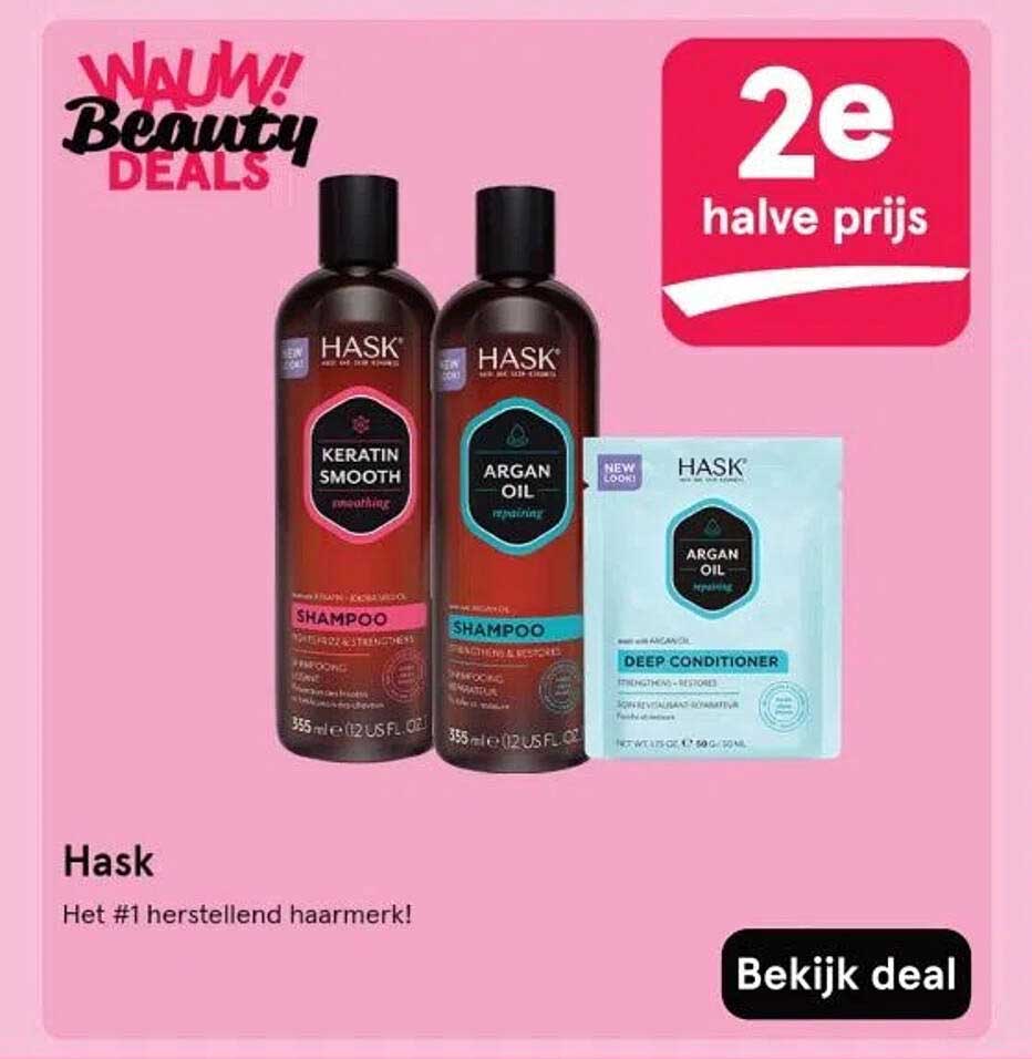 Hask Shampoo en Conditioner