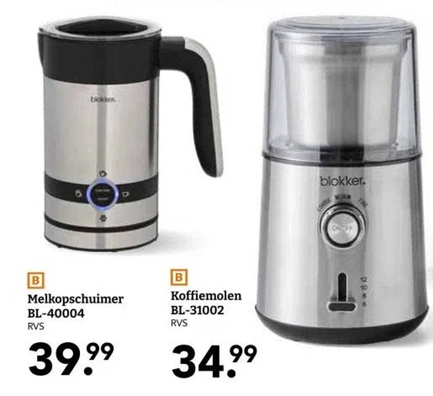 Koffiemolen BL-31002 RVS