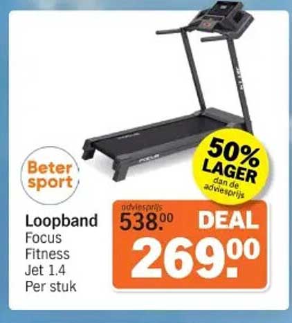 Loopband Focus Fitness Jet 1.4