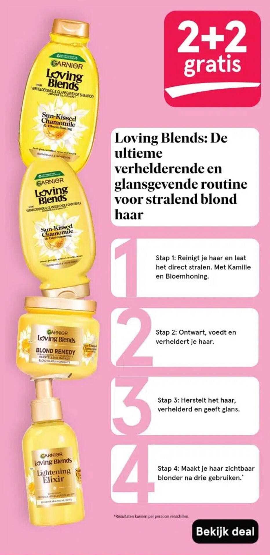 Loving Blends: De ultieme verhelderende en glansgevende routine voor stralend blond haar