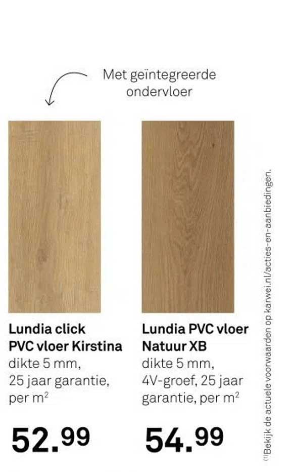 Lundia click PVC vloer Kirstina