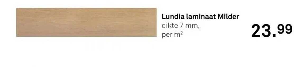Lundia laminaat Milder