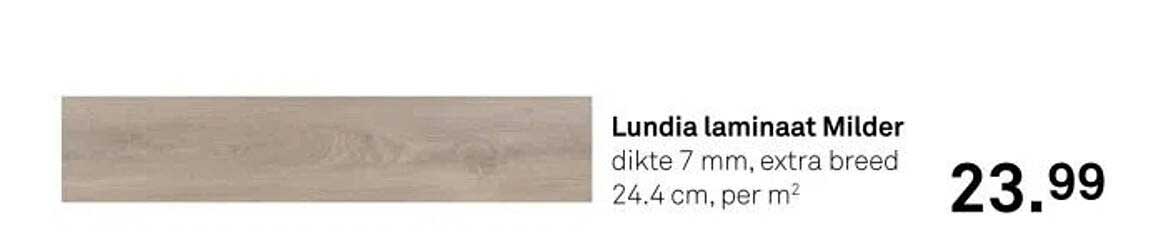 Lundia laminaat Milder