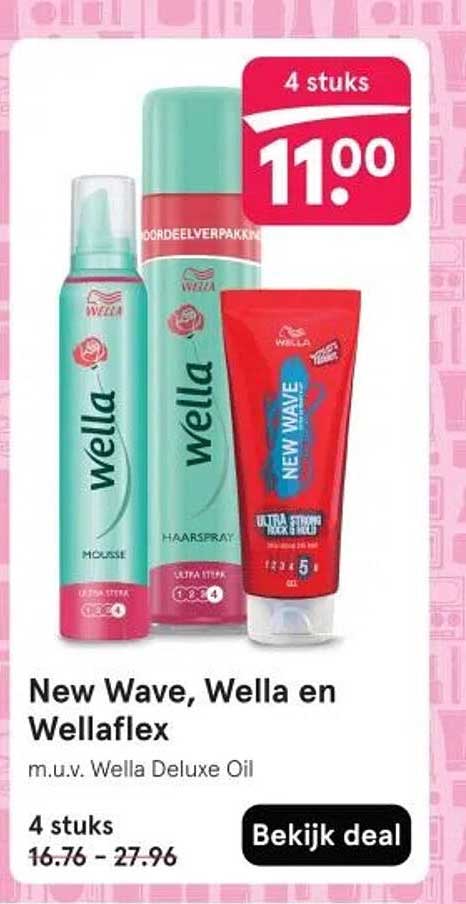 New Wave, Wella en Wellaflex
