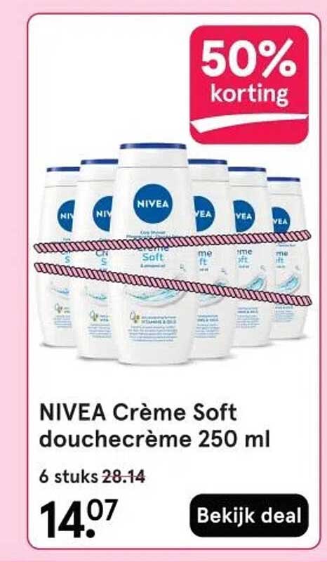 NIVEA Crème Soft douchecrème 250 ml