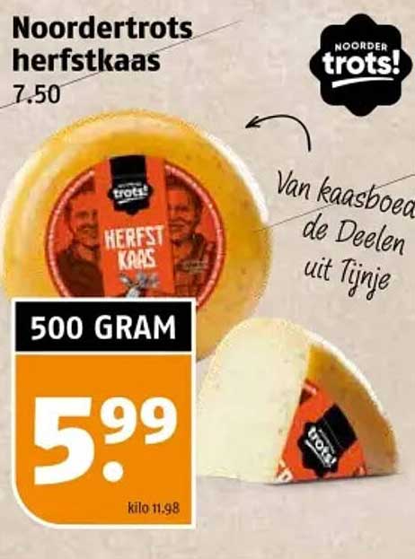 Noordertrots herfstkaas