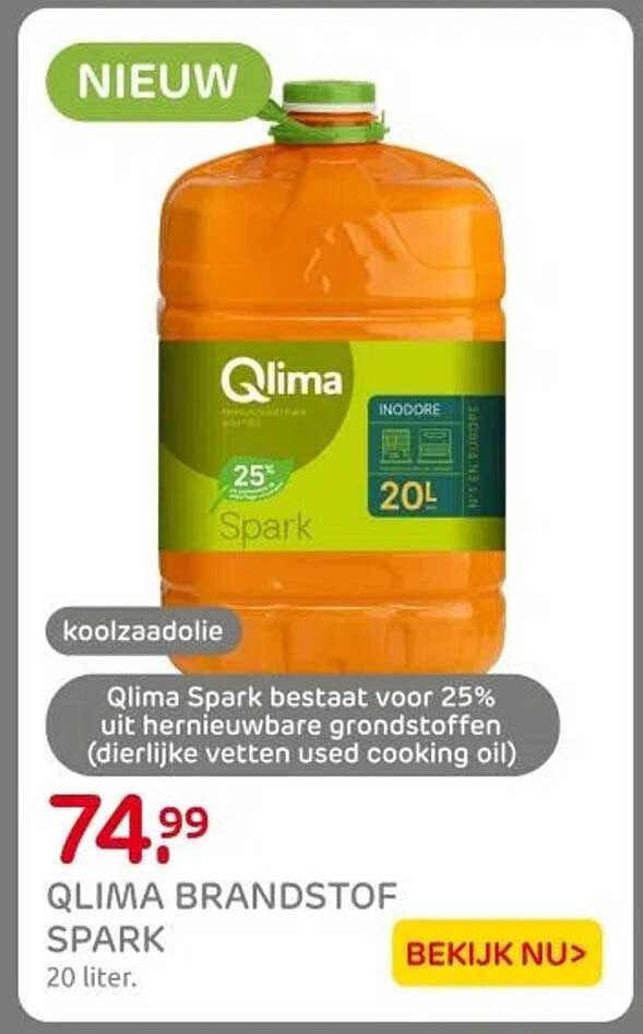 QLIMA BRANDSTOF SPARK