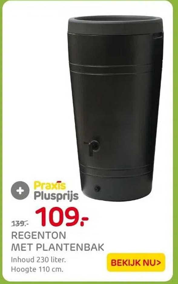 REGENTON MET PLANTENBAK