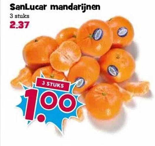 SanLucar mandarijnen 3 stuks