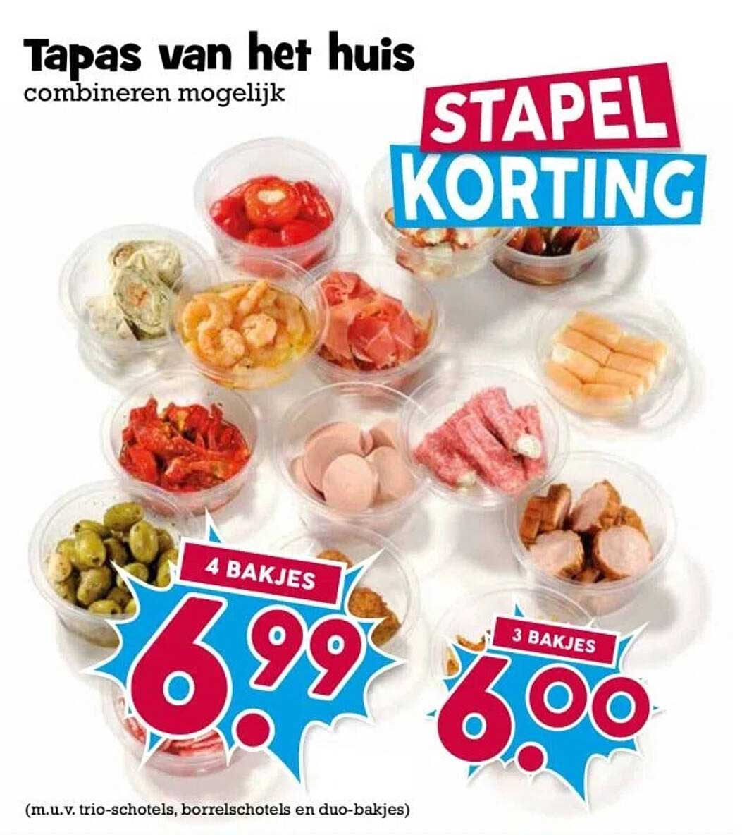 Tapas van het huis