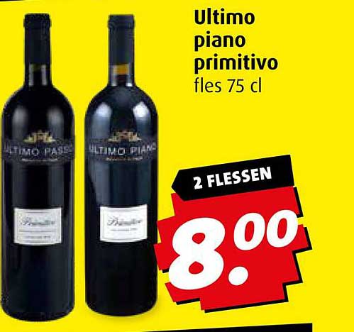 Ultimo piano primitivo fles 75 cl