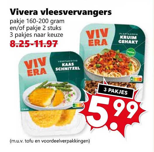 Vivera vleesvervangers