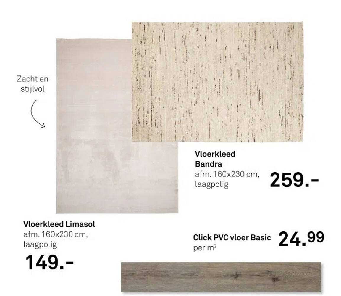 Vloerkleed Limasol 160x230 cm