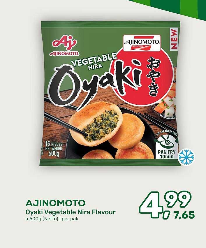 AJINOMOTO Oyaki Vegetable Nira Flavour