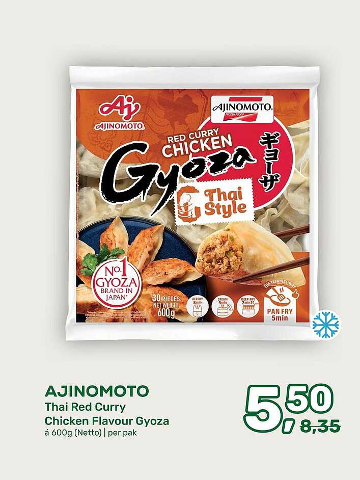 AJINOMOTO Thai Red Curry Chicken Flavour Gyoza
