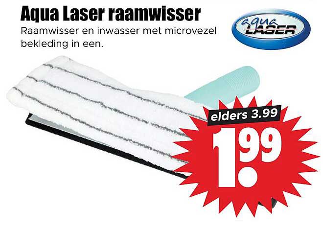Aqua Laser raamwisser