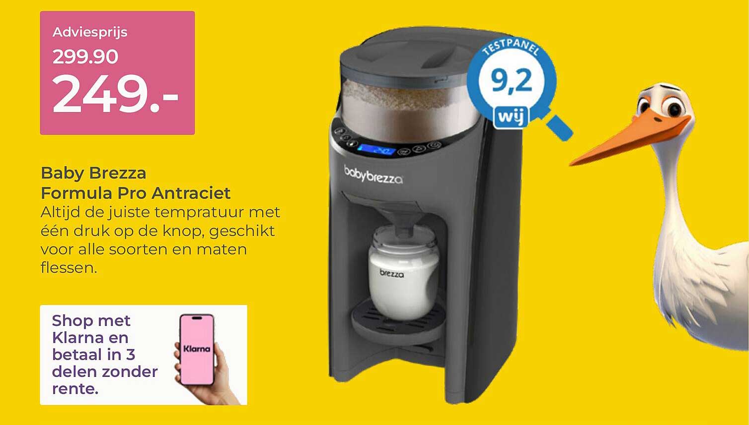 Baby Brezza Formula Pro Antraciet