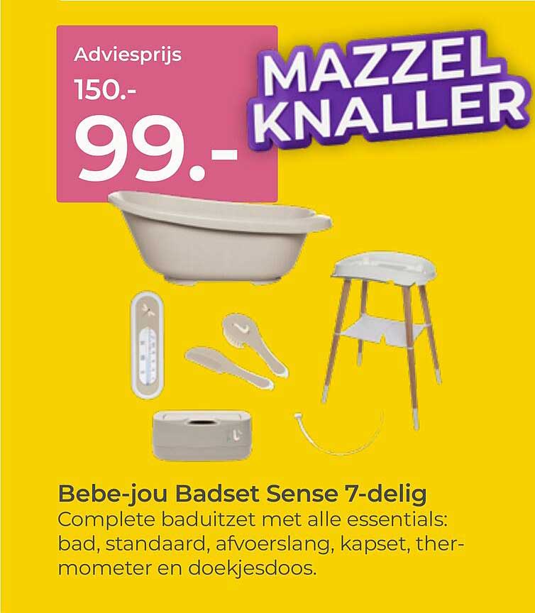 Bebe-jou Badset Sense 7-delig