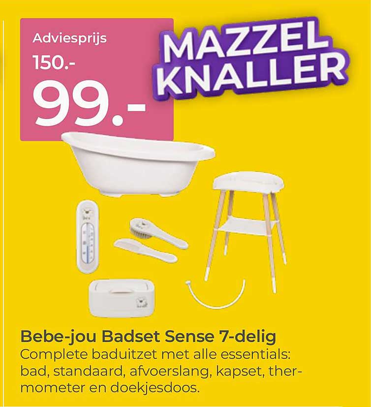 Bebe-jou Badset Sense 7-delig