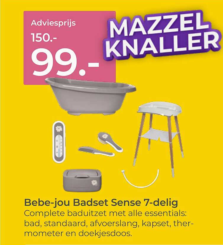Bebe-jou Badset Sense 7-delig