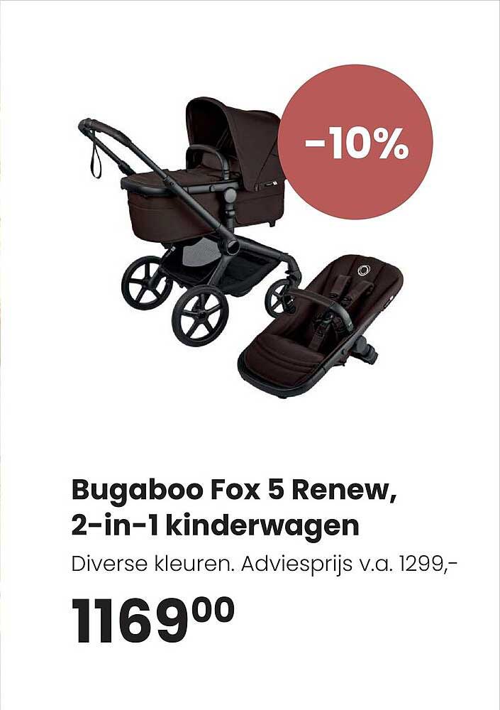 Bugaboo Fox 5 Renew, 2-in-1 kinderwagen -10%