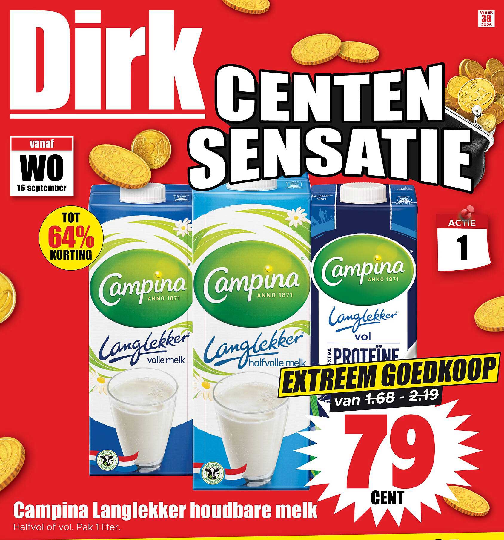 Campina Langlekker houdbare melk