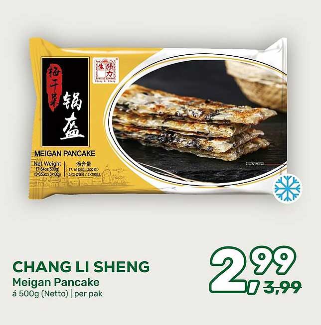 CHANG LI SHENG Meigan Pancake á 500g (Netto) | per pak