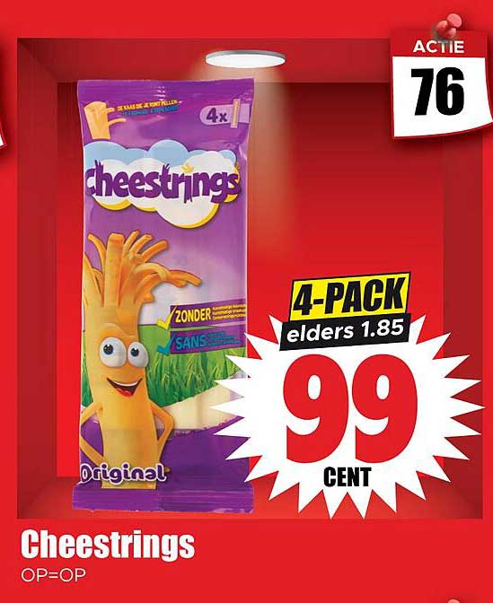 Cheestrings 4-PACK elders 1.85