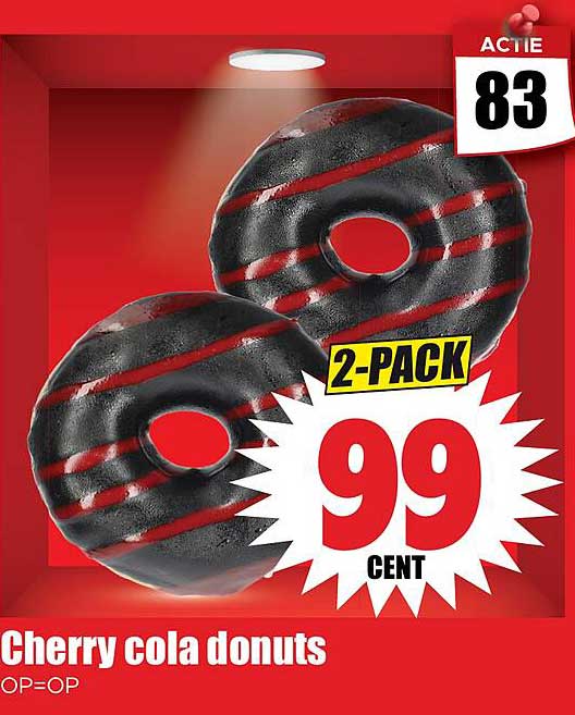 Cherry cola donuts 2-PACK