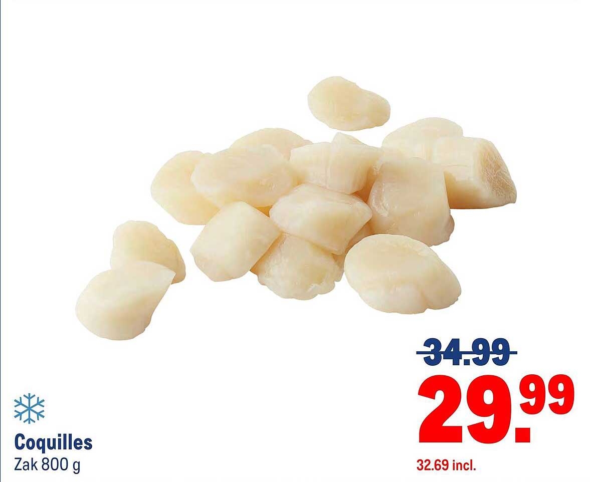 Coquilles Zak 800 g