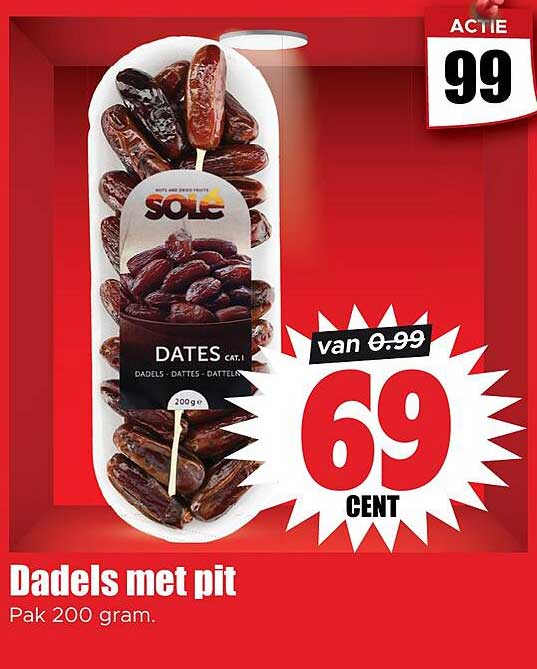 Dadels met pit