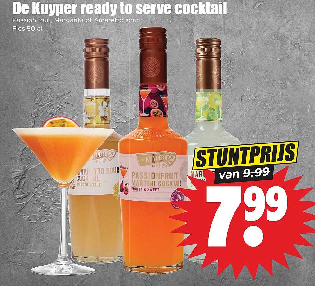 De Kuyper ready to serve cocktail