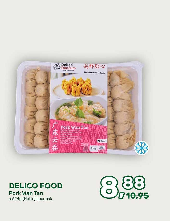 DELICO FOOD Pork Wan Tan