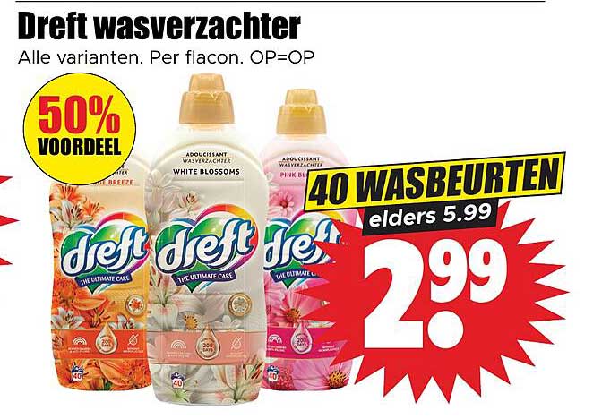 Dreft wasverzachter