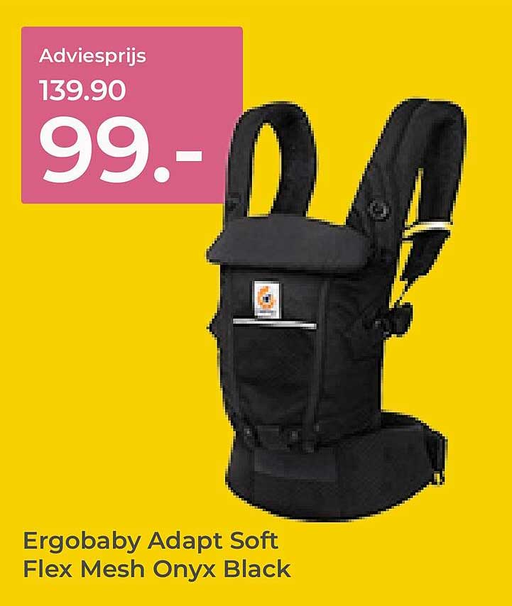 Ergobaby Adapt Soft Flex Mesh Onyx Black